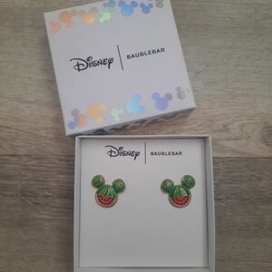 Disney x BaubleBar Mickey Mouse Watermelon Earrings